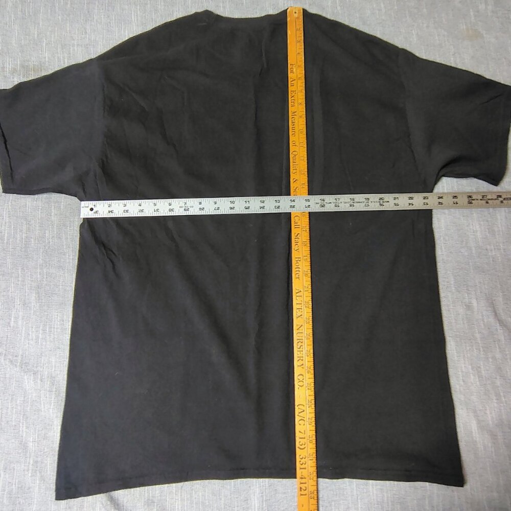 Vegas Golden Nights Hockey T-Shirt Black Gold Size 2XL Cotton Crewneck Sports - Picture 5 of 8